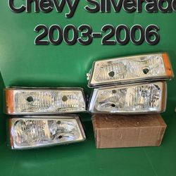 Chevy Silverado 2003-2006 HEADLIGHTS 