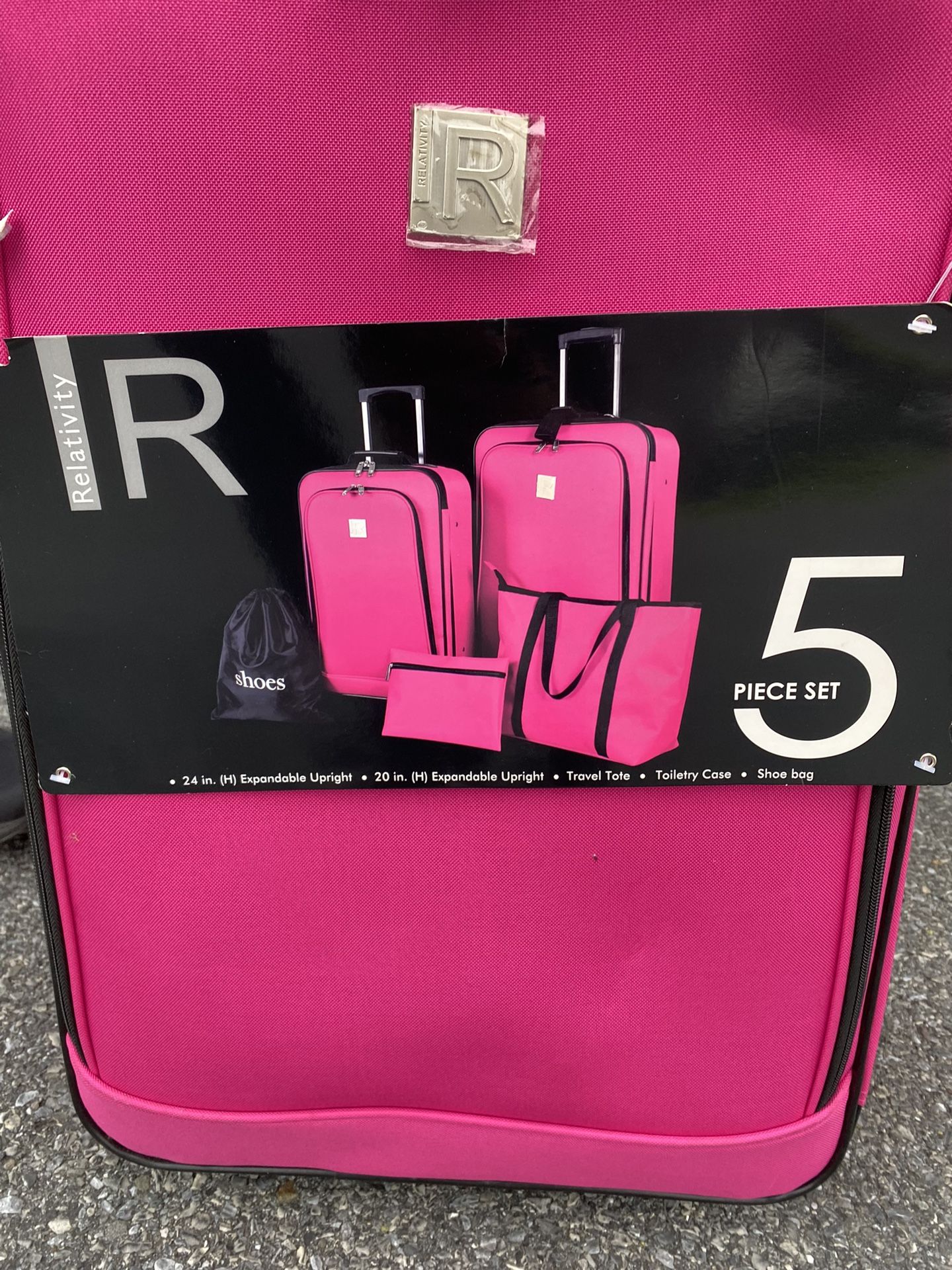 5 Piece luggage (brand new)