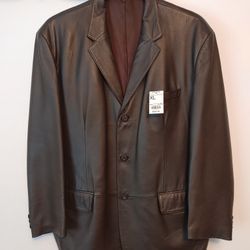 Leather Blazer—Never Worn