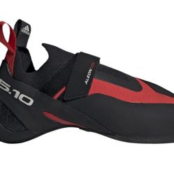 Adidas Five Ten 5.10 Aleon Climbing Shoes Black Red Men's Size 11.5 BC0861