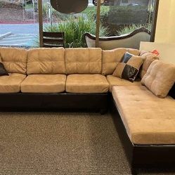 L Shaped Sectional Financing Available By ASHLEY 