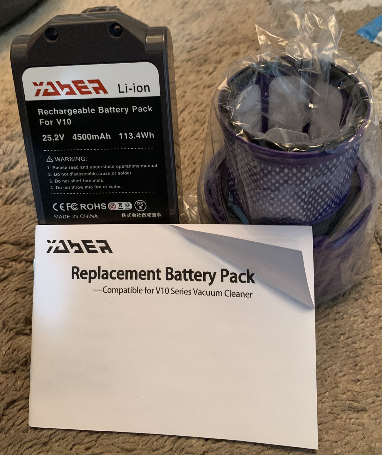 Vacuum Cleaner Battery Replacement