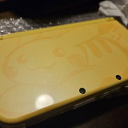 New Nintendo 3ds XL Pikachu Edition 
