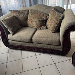 1 Piece Sofa Set ( FREE ) AS IS