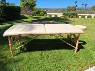 Massage table