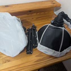 LINCO Photography Lights Photo Table Top Studio Softbox Lighting Kit 