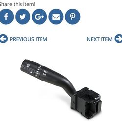 JJ3495: SW6874 Windshield Wiper Switch Turn Signal MultiFunction Combination Switch Replacement for 3 Ford F150 F250 F350 F450 F550 Super Duty 