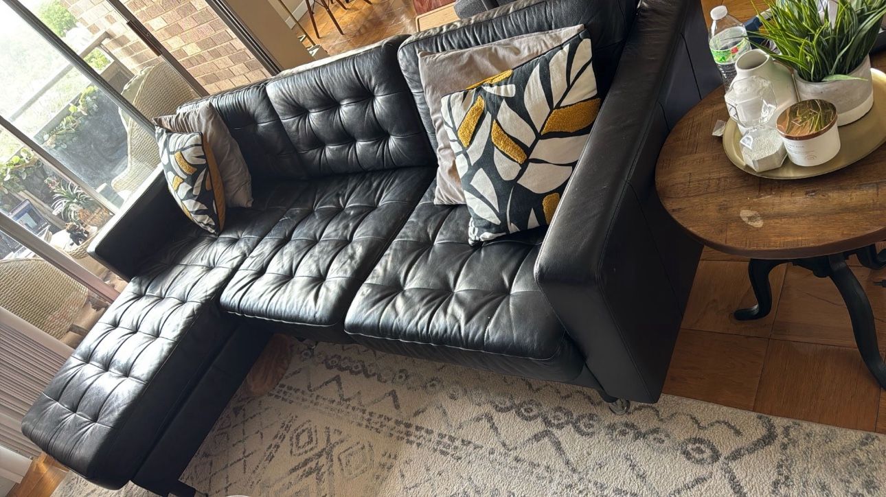 Leather Couch For Sale