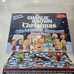 A Charlie Brown Christmas -  Christmas Journey Board Game Rare NEW SEALED