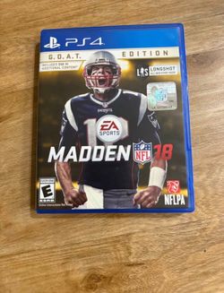 Madden NFL 18 G.O.A.T. Edition Playstation 4