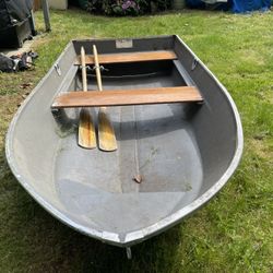 10 Feet Fiber Glass Boat Light Weight With Honda Motor 4 Strokes 2hp