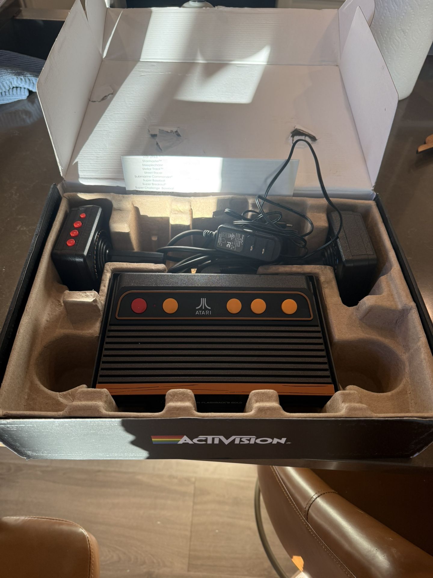 Atari Flashback 8 Gold (Activision Edition) – 130 Built-In Games – Tested & Working