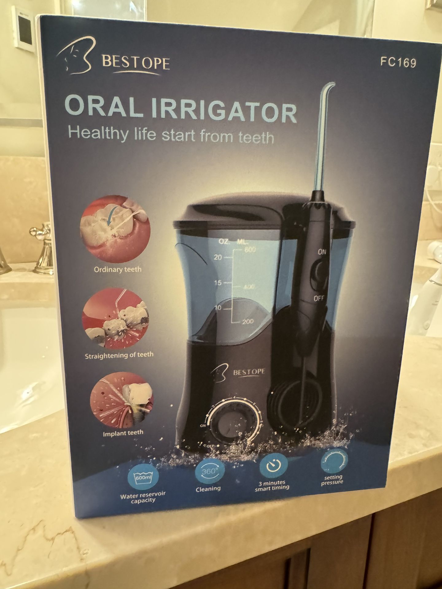 BRAND NEW Oral Irrigator Water Dental Flosser For Teeth Brace Water Teeth Cleaner