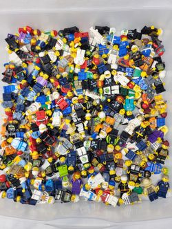Lot of 200 Lego City Minifigures Firefighters Police Construction Worker Kid Pilot Farmer