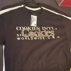 Cookies Shirt *BRAND NEW W/ Tag* Size L