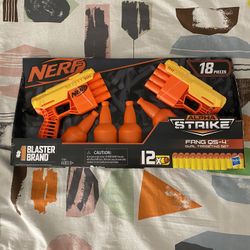Nerf 18 Piece Alpha Strike Fang QS-4 Dual Targeting Set
