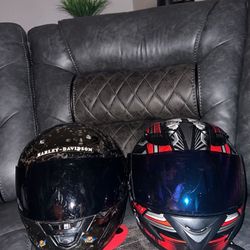 Harley Davidson custom helmets