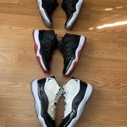 jordan 11’s Used no boxes all size 10 $35  each