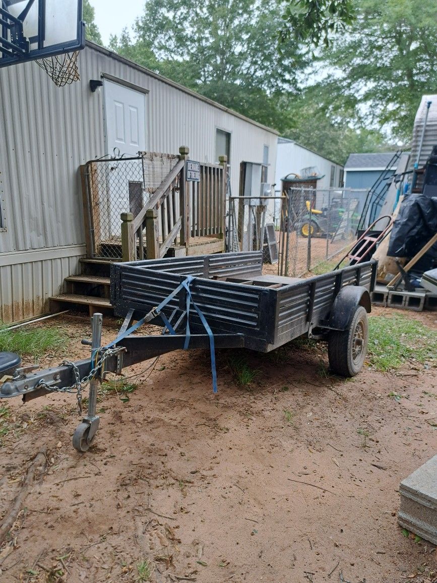 Tailer De 8x4 Pies .5  Pulgadas  ,  9x4 Ft Whit 5 Inches 