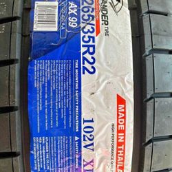 265/35/22 New Tires 