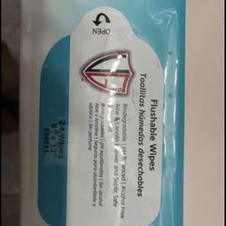 Flushable Wipes (brand New In Box)