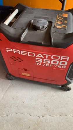 Generator predator 3500w I have two of them one is 500 one is 700. Thank you they both of them run.