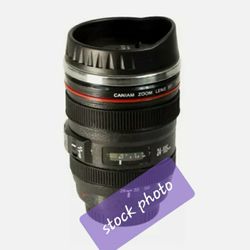 Coffee Mug / Cup / Thermos Lenscup / Lens Cup Stainless Steel Canon 