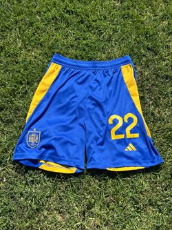 24/25 Spain Home Fan Version Shorts (Medium) (#22)