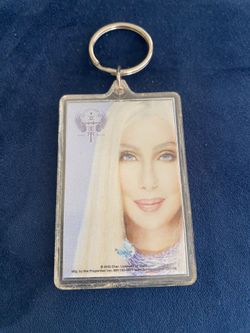 Cher , Living Proof Farewell Tour 2002 Keychain Double Sided