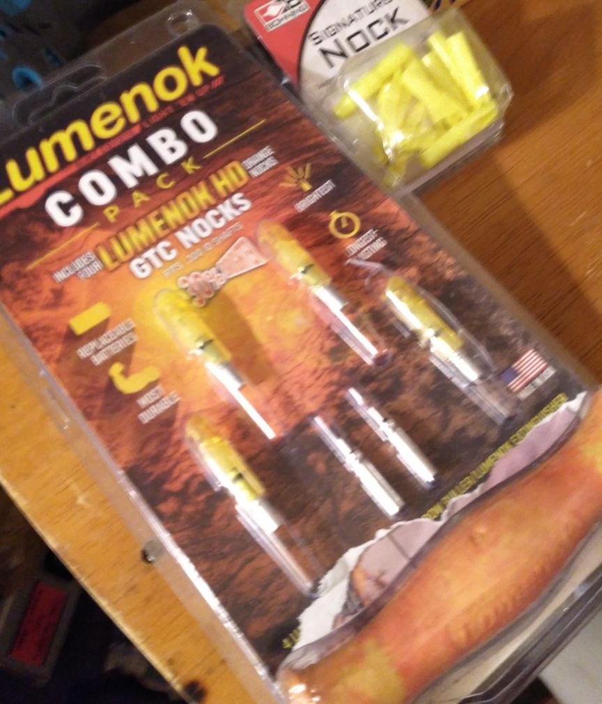 New LUMENOK COMBO KIT LUMENOK HD GTC KNOCK IT FITS A 300 ID SHAFT 30% BRIGHTER NEW SIGNATURE KNOCK BOHNING 12pc.