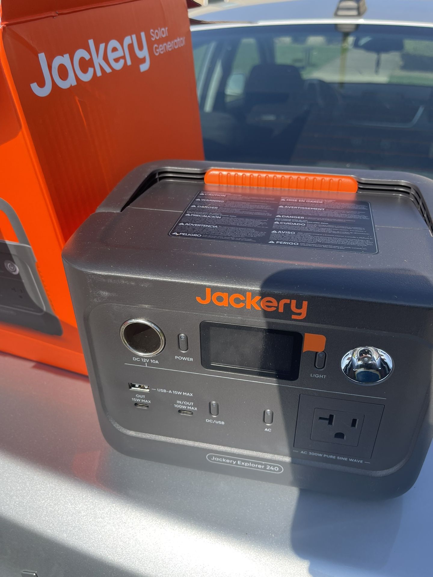 Jackery 240 Solar Panel Generator