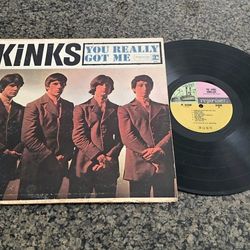 The Kinks You Really Got Me OG '64 TRI-COLOR MONO Reprise 6143 R6158 lp rare vinyl vintage vtg 60s iAEROSMITH DRAW THE LINE 1977 ORIG LP Vinyl JC 3485