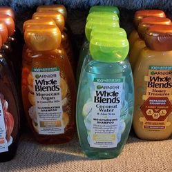 Garnier Whole Blends Shampoos 