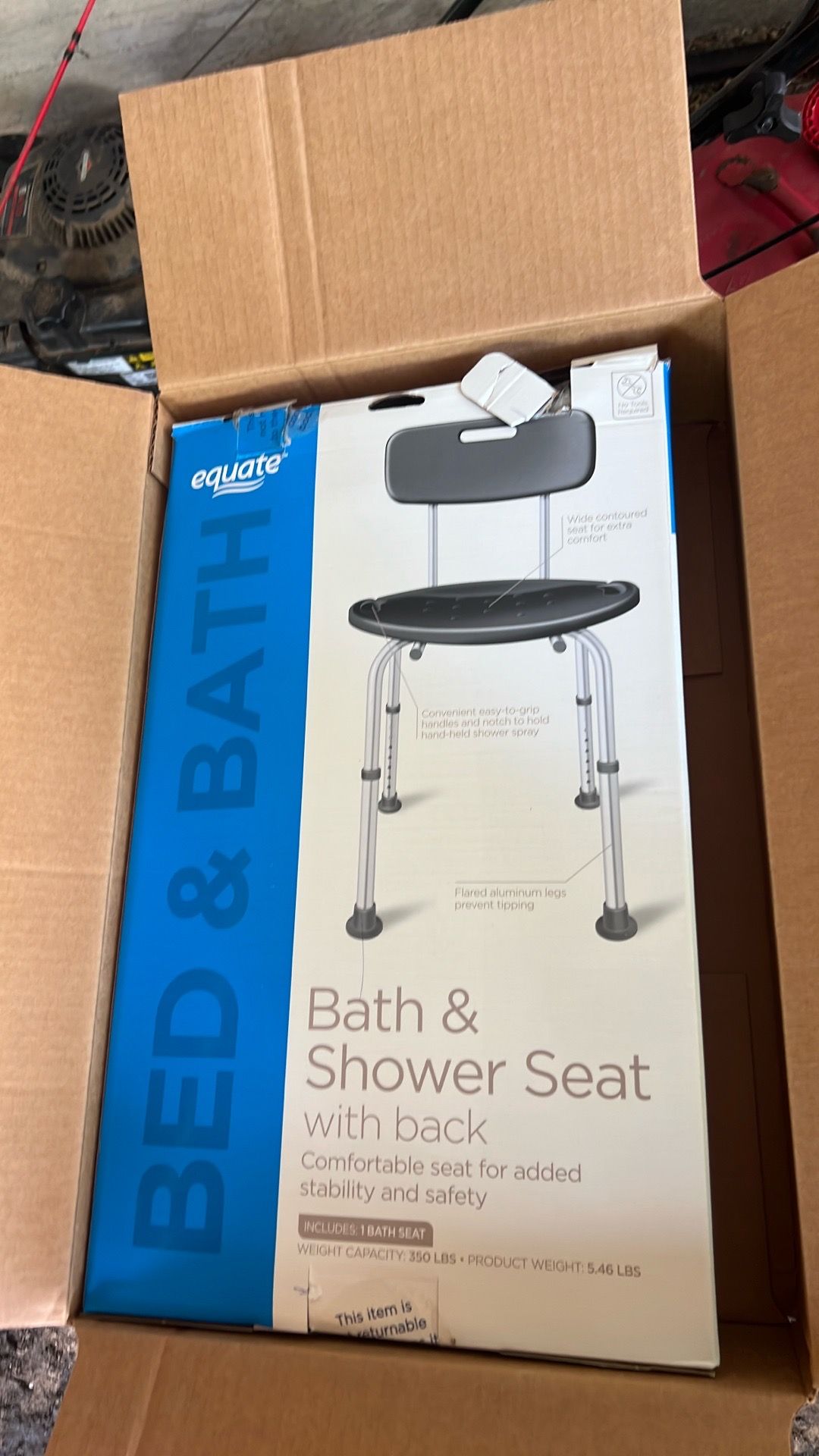 Bath and shower seat