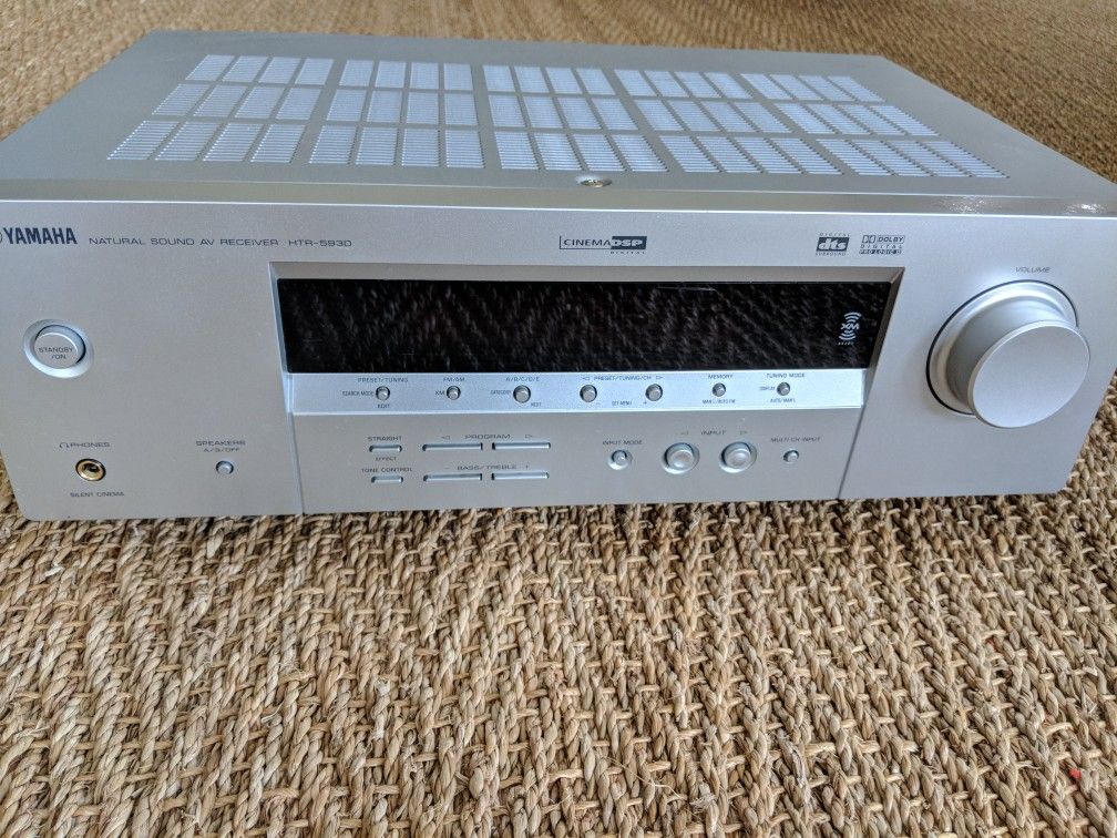 Yamaha HTR 5930 Receiver and Speakers