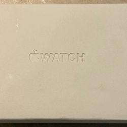 Apple Watch Ultra 49mm Titanium With Orange Alpine Loop