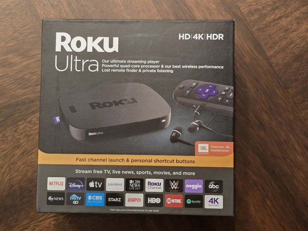 Roku 4k with headphones