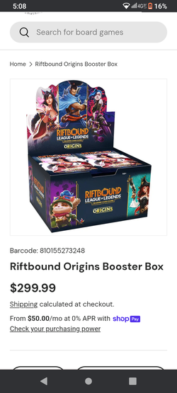 Riftbound league of legends booster cards