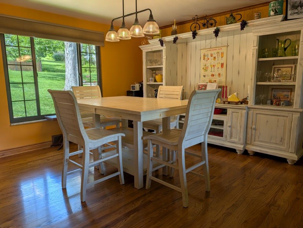 Dining Room Table And Six Chairs