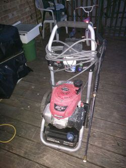 Homelite gas pressure washer