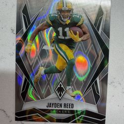 2025 Phoenix Jayden Reed #39 Ash Lava /75 PACKERS 