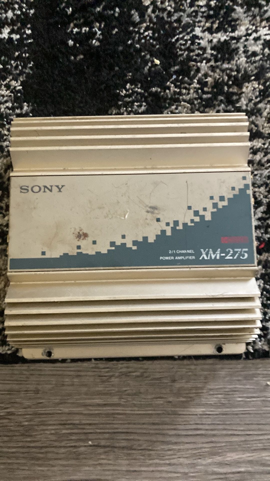 Sony XM-275 2/1 channel power amplifier