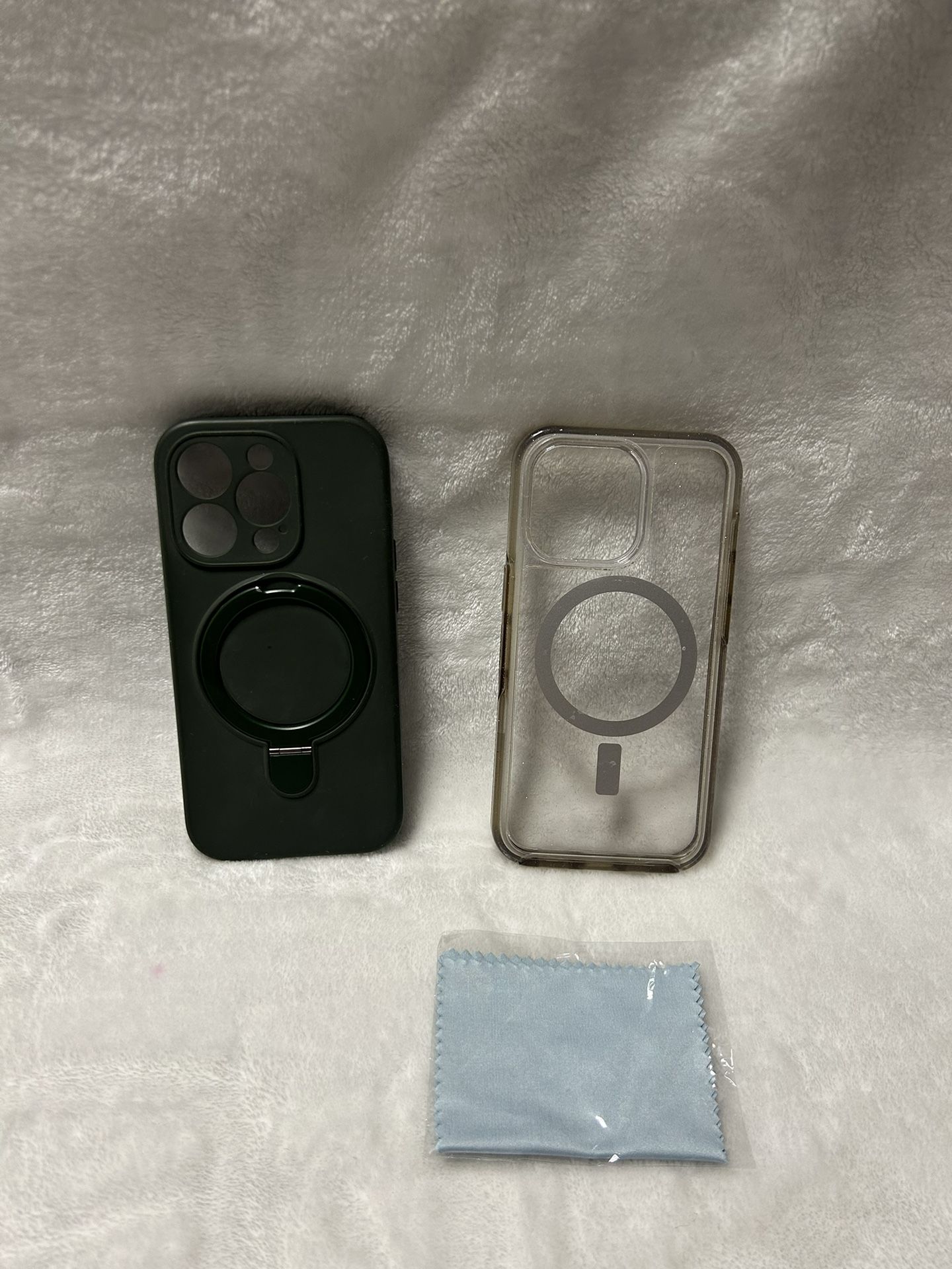 Apple iPhone 13 Pro Clear Case MagSafe Stand green Built-in Adjustable Kickstand