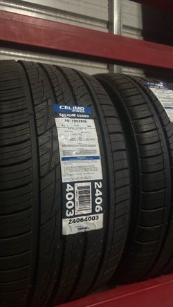 New 255/30R19 Celimo salient tire $$140 each (cash price)