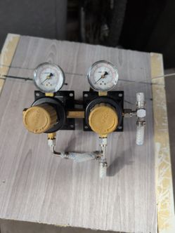 Taprite Dual CO₂ Regulator Set | Dual Body | 2 way | CO2 Low Pressure Regulator - Beer | Kegerator | Homebrew | Aquarium