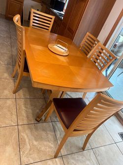 Beautiful kitchen table