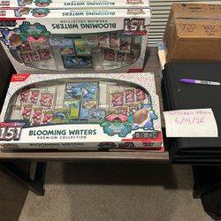 151 Blooming Waters Pokemon New Sealed