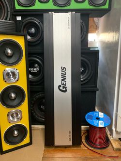 Genius Audio The Beast 20,000w Max Power Competition Bass Amplifier ( pre-owned)