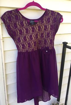 Dress for less/ 2 identical purple dress