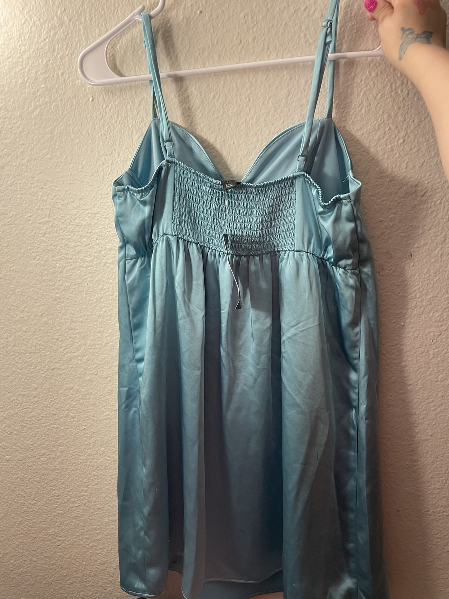 BLUE Aqua dress
